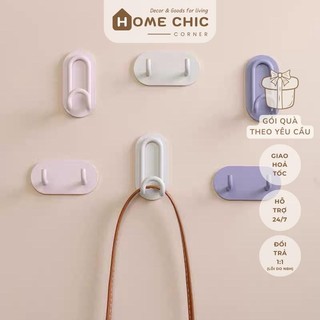 Móc dán tường kim loại chịu lực xinh xắn treo vật dụng đa năng | HOME CHIC CORNER