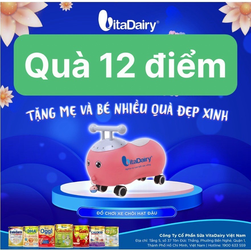 Quà Tặng Dành Cho Sữa Bột Sữa Lon (Bibistore TB)
