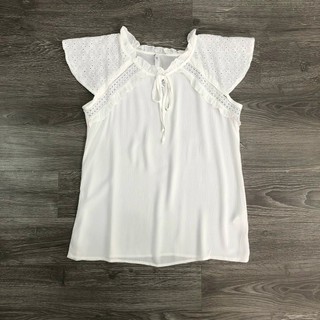 Áo Ny phối ren tay A611