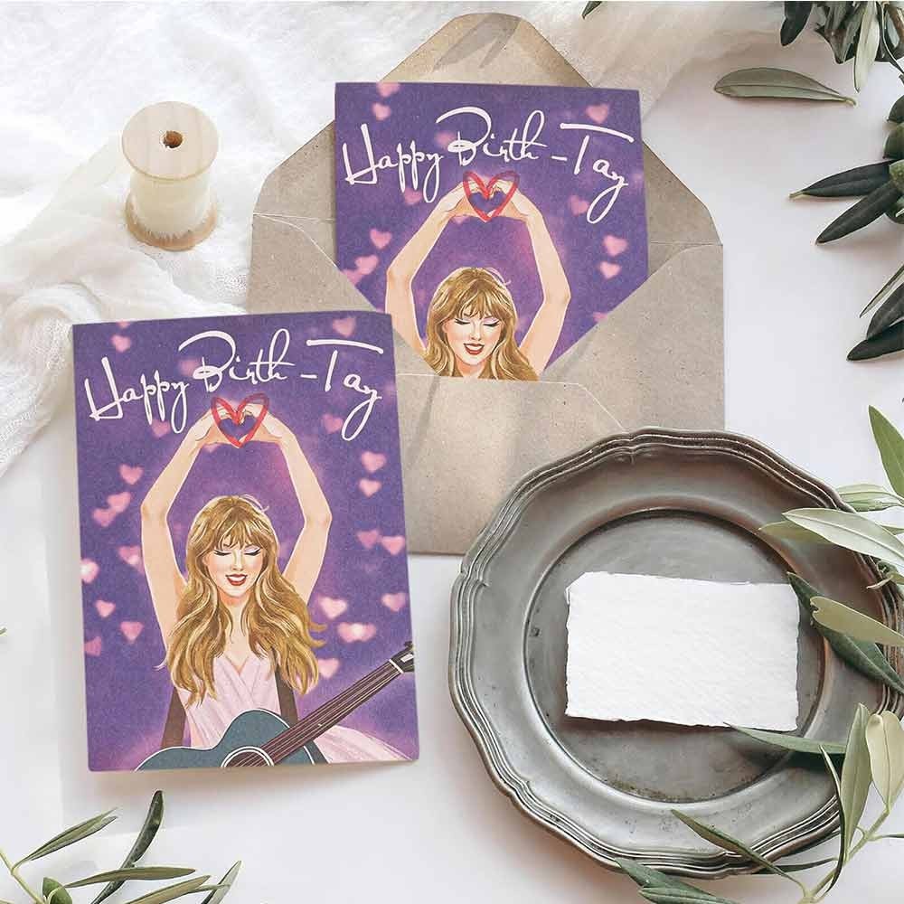 Taylor Swift Birthday Card, 3D Pop up Happy Birthtay Card, Birthday Card