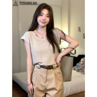 YUSHANLAN áo phông áo thun nữ croptop baby tee Trendy Phong cách Casual hàn quốc WCS2430IJP 12Z240320