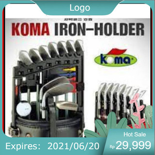 Giá đỡ gậy, giá cài gậy golf Koma Iron Holder bảo vệ tốt phần shaft và phần đầu của gậy luôn ổn định - giá cài gậy golf