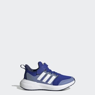 Adidas chạy giày fortarun 2.0 cloudfoam có dây co giãn và quai dán trẻ em màu xanh da trời hp5452