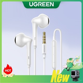 Tai nghe nhét tai UGREEN với micro giao diện giắc cắm 3.5mm/ Type C/ Lightning tùy chọn