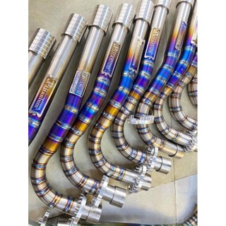 Cổ pô titan, Cổ pô titan cổ thòng đủ các dòng xe cổ bô titan Wave Dream Sirius Exciter Winner Vario Sonic Raider Satria
