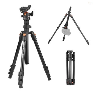 Chân đế chụp ảnh di động TRIOPO K268 Hợp kim nhôm 360°Đầu bi toàn cảnh 162cm / tối đa 63,8in. Chân máy ảnh du lịch dung lượng tải trọng cao 10kg / 22lbs với Macen-4.2