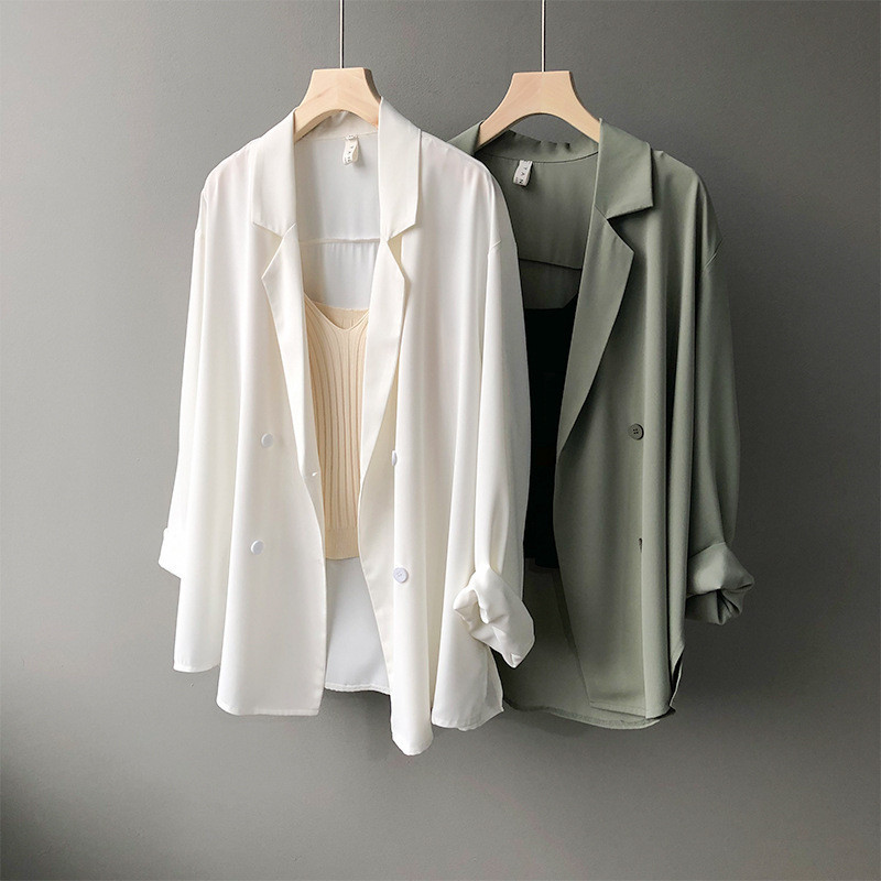 Yanshuang 2023 Mùa Thu Phiên Bản Hàn Quốc Influencer Mỏng Nhỏ Phù Hợp Với Áo Khoác Nữ Thiết Kế Cảm Giác Chống Nắng Rời Phù Hợp Với 3355 +%