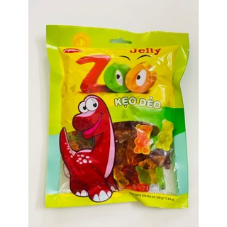 Kẹo dẻo zoo jelly hương trái cây - gói 500g