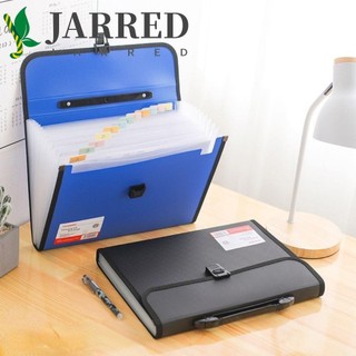 Jarred Document Organiser 13 Pocket A4 Mở rộng File Accordion Ví lưu trữ cầm tay