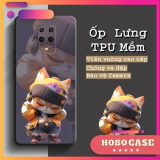 Ốp lưng Xiaomi Redmi Note 9S, Note 9 Pro cạnh viền vuông, có bảo vệ camera in hình HIPHOP Siêu Ngầu, thiết kế riêng