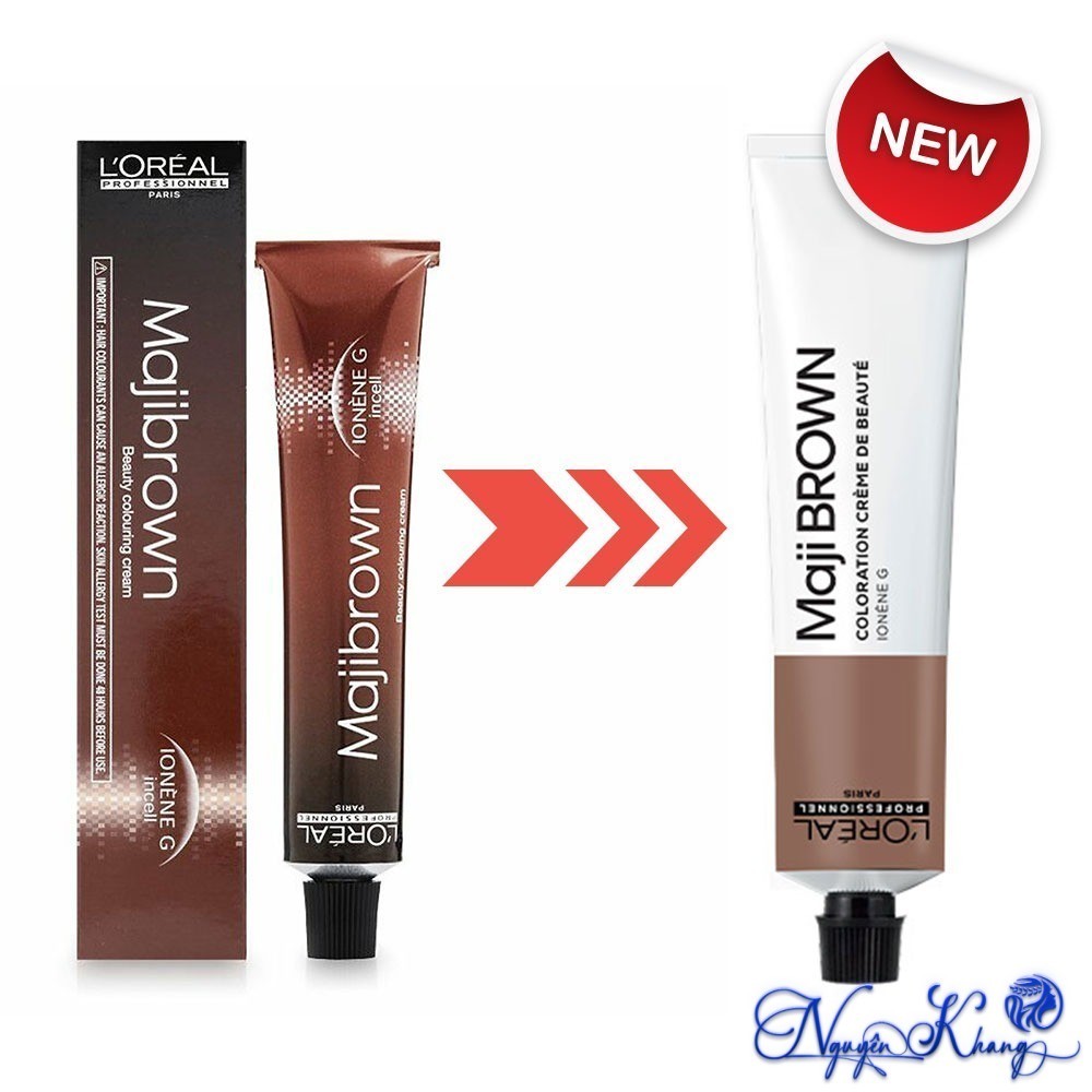 [ CS ] Màu nhuộm phủ bạc cao cấp LOREAL Maji Fashion Majibrown 50ml