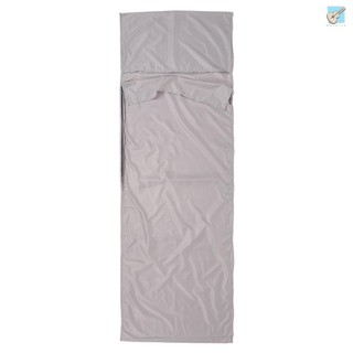Tomshoo 70 * 210CM Du Lịch Ngoài Trời Cắm Trại Đi Bộ Đường Dài Polyester Pongee Túi Ngủ Khỏe Mạnh Lót Có Vỏ Gối Di Động Nhẹ Kinh Doanh Khách Sạn
