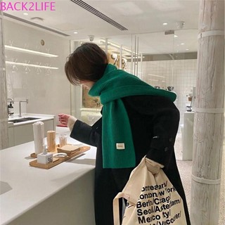 Back2life Khăn choàng dệt kim màu đỏ, Khăn len dệt kim màu trơn, Khăn choàng năm mới thanh lịch Khăn choàng Cashmere Khăn len Khăn quàng cổ Cashmere mùa đông dành cho học sinh