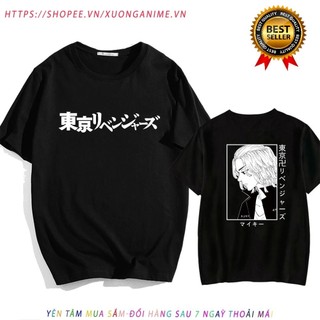 HOT Áo thun ngắn tay in hình Anime Tokyo Revengers Mikey Anime độc đẹp