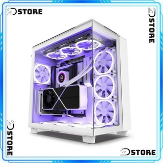 Vỏ case máy tính NZXT H9 Elite White(Mid Tower/Màu Trắng)