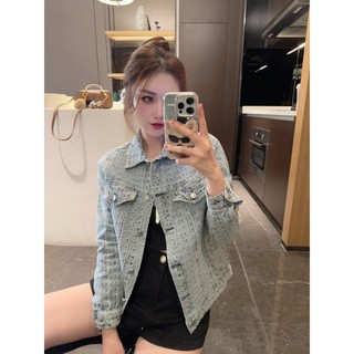 ❤️❤️❤️❤️ Alexande * Áo khoác Denim Áo khoác cao bồi nữ mới có sẵn cho áo khoác nam và nữ