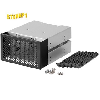 3.5 Inch HDD Lồng Giá Khay Trình Điều Khiển Cứng Lồng Ổ Cứng Hỗ Trợ 3 Đĩa Cứng HDD