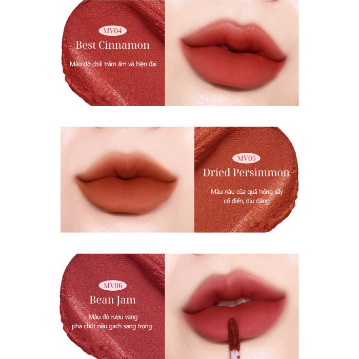 Son kem lì Black Rouge MUDDISH CUSHION VELVET