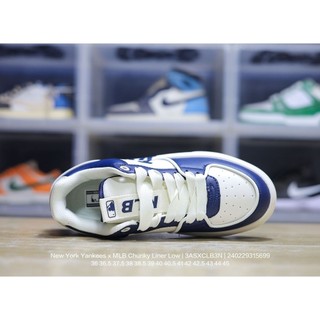 COD Giày MLB Chunky Liner Mid Classic Monogram Boston Chuẩn AUTH Bao Check/