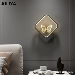 Ailiya led đèn tường phòng ngủ đèn đầu giường hiện đại đơn giản ánh sáng sang trọng khách sạn cầu thang lối đi phòng khách nền tường đèn trang trí
