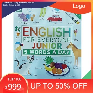 Sách- English for everyone junior beginner 5 words a day