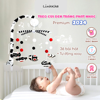  Đồ Chơi Treo Nôi Cũi Phát Nhạc 36 Bài Hát Tự Động Quay Cao Cấp Baby Crib Mobile Cho Bé Sơ Sinh Lalala Baby 
