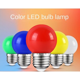 Bóng đèn LED Mini màu BIA, 3W / 5W, Bóng đèn nhỏ, Đèn bàn phòng ngủ lãng mạn đầy màu sắc Đèn trang trí, E27, 220V, Đỏ, Vàng, Xanh lam, Cam, Hồng, Tím, Trắng,