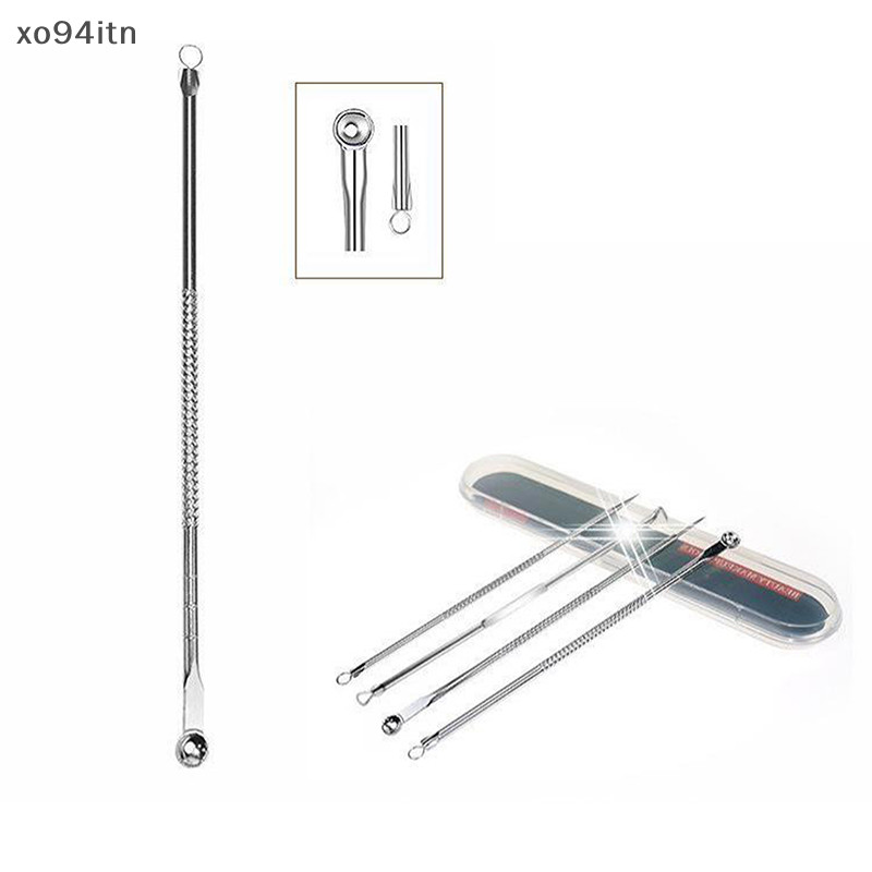 Tn 4 Cái Beauty Pimple Blemish Comedone Acne Extractor Remover Tools n