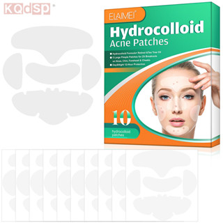 Widefiling 10 Cái / hộp Hydrocolloid Acne Patch Trán Và Cheeks Miếng Dán Mụn Cho Zit Đẹp