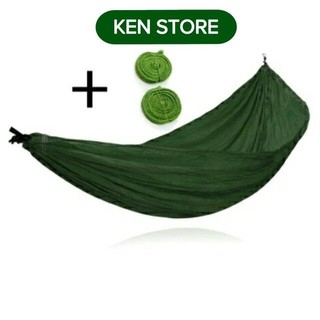 Võng dù 2 lớp + 3M dây dù KEN STORE