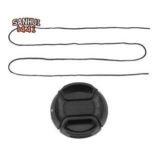Nắp ống kính phía trước Pinch Center 49mm Univeral cho máy ảnh DSLR