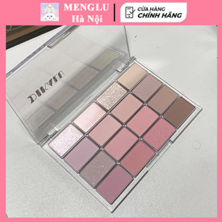 Bảng phấn mắt 16 màu Hồng Dikalu Matte Pearlescent Smoky Earth Color