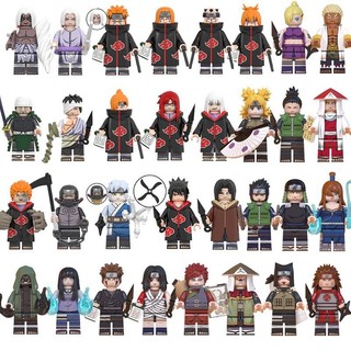  Anime Minifigures NARUTO Khối Xây Dựng Bộ Sưu Tập Búp Bê Mô Hình Quà Tặng Sinh Nhật Đồ Chơi 