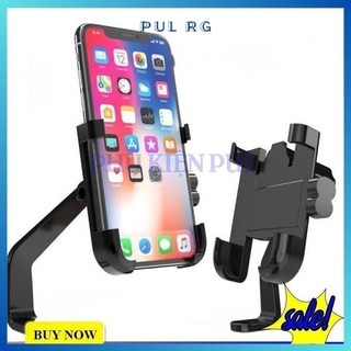 Giá đỡ điện thoại C2 hợp kim nhôm gắn chân gương xe máy siêu bền
