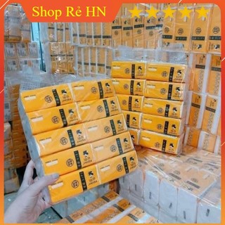 Bịch 10 gói giấy ăn gấu trúc - giấy trắng