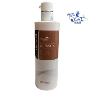 Kem hấp ủ phục hồi tóc nát Keratin Karseell Maca 500ml