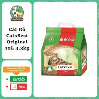 Cat's best original - cát gỗ vệ sinh hữu cơ 5l và 10l