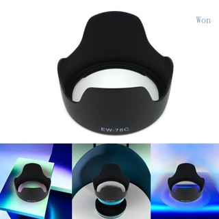 Won EW-78C 35mm Kim Loại Bayonet Mount Lens Hood Cho Ống Kính EF 35mm f 1 4L USM