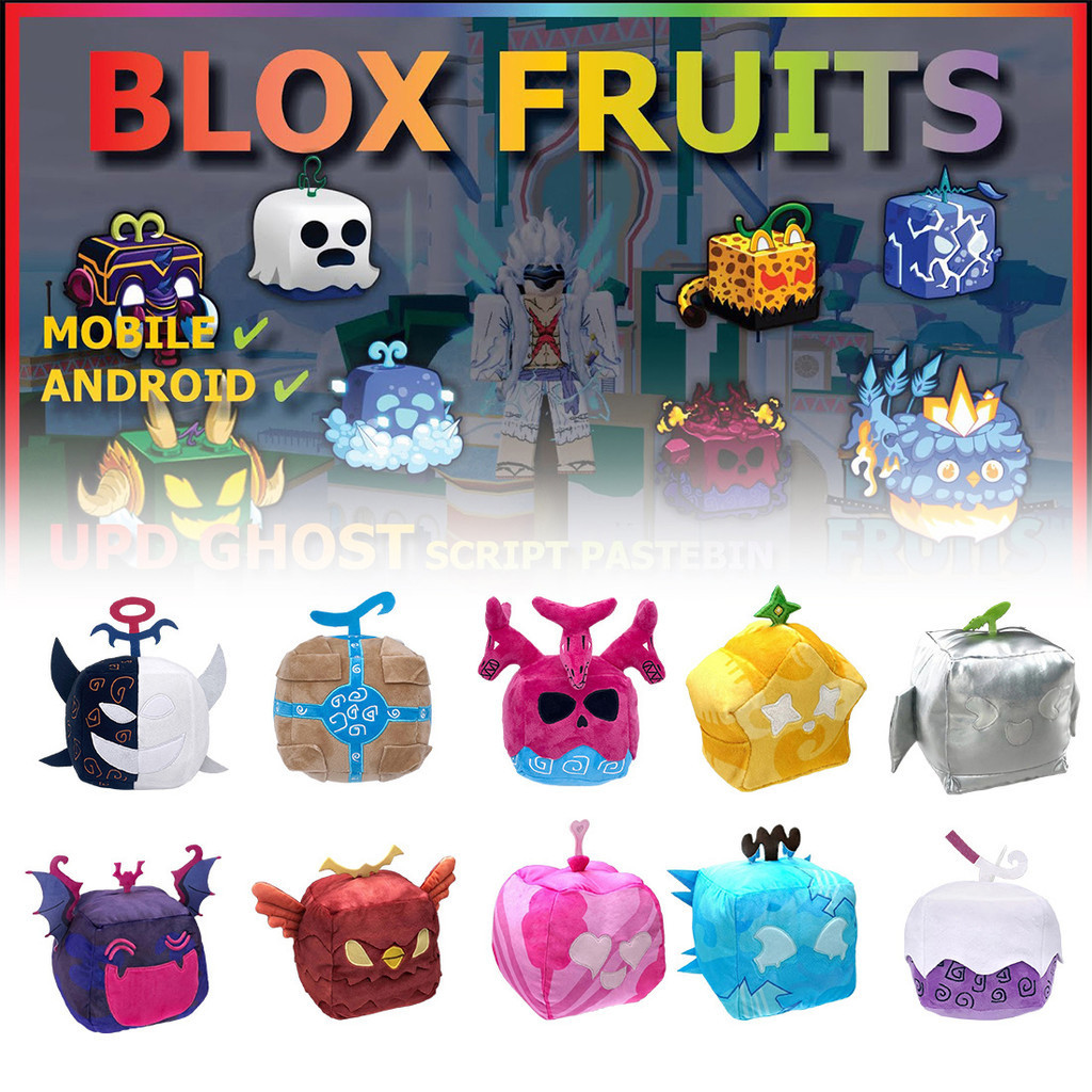 ✨Blox Fruits Game Gấu Bông✨ Búp bê trò chơi trái cây Roblox Fruit Game Đồ chơi nhồi bông quà tặng trẻ em Món quà sinh nhật quà Giáng sinh