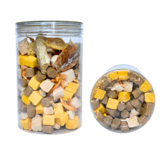 [150g] Lon Thịt Sấy Mix Vị Cho Chó Mèo