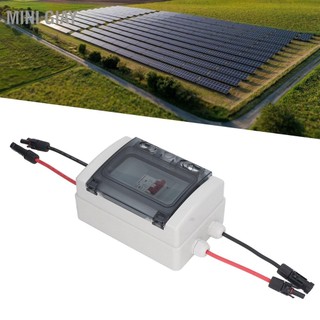 Mini Giay Bộ ngắt mạch DC Bảo vệ quá tải Công tắc kết nối năng lượng mặt trời PV với hộp chống nước IP65 500V