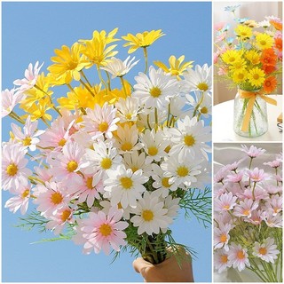 Mô Phỏng Hoa Cúc Nhiều Màu Hoa Nhân Tạo DIY Handmade Quà Tặng Trang Trí Bàn Nhà Trang Trí Trang Trí