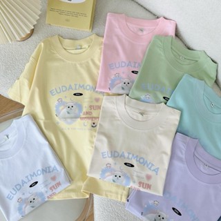 Áo Baby tee Mèo Kitty áo thun nữ form vừa chất cotton