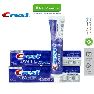 Kem đánh răng crest 3d white advanced 147g