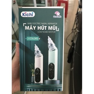 Máy hút mũi Kichi, hút dịch mũi nhanh chóng cho bé, có pin sạc tích điện Mina kho sỉ mẹ và bé