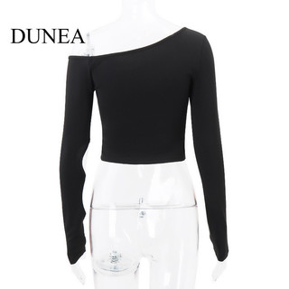 Áo thun dài tay đeo vai nữ DUNEA