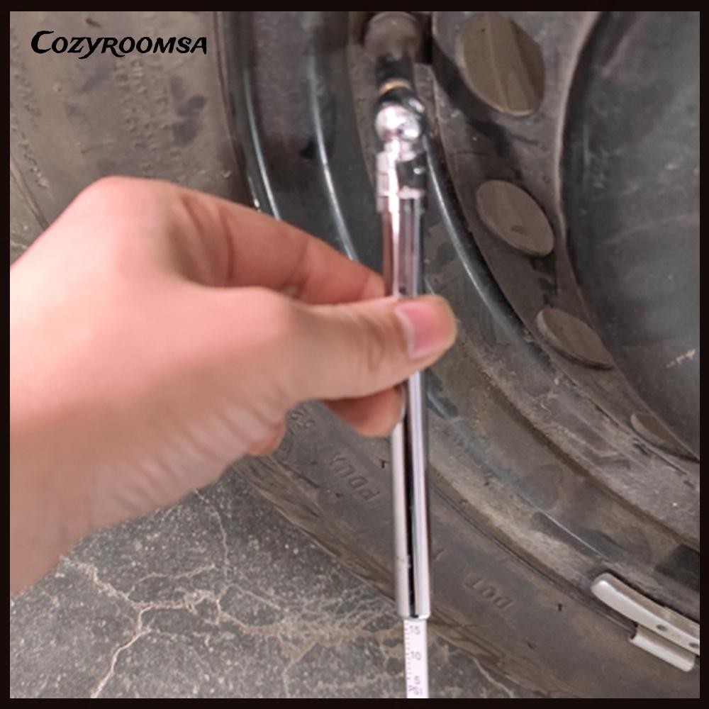 [Cozyroomsa.vn] Bút đo áp suất không khí lốp ô tô Công cụ chẩn đoán máy đo lốp nhẹ