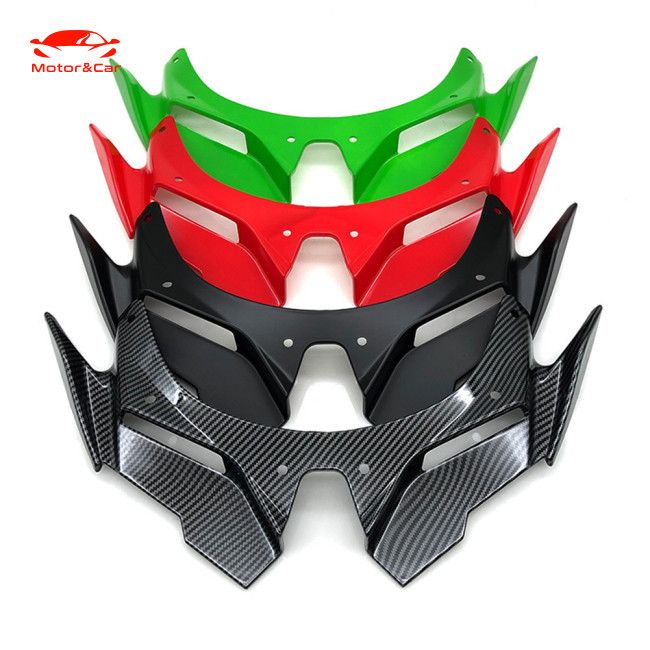 Jianting Mặt Trước Khí Động Học Cánh Trước Fairing Cánh Bảo Vệ Vỏ Tương Thích Cho Xe Máy ZX4R ZX25R