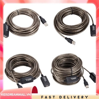 Bộ chuyển đổi dây cáp mở rộng lặp lại hoạt động USB2.0 Nam sang Nữ