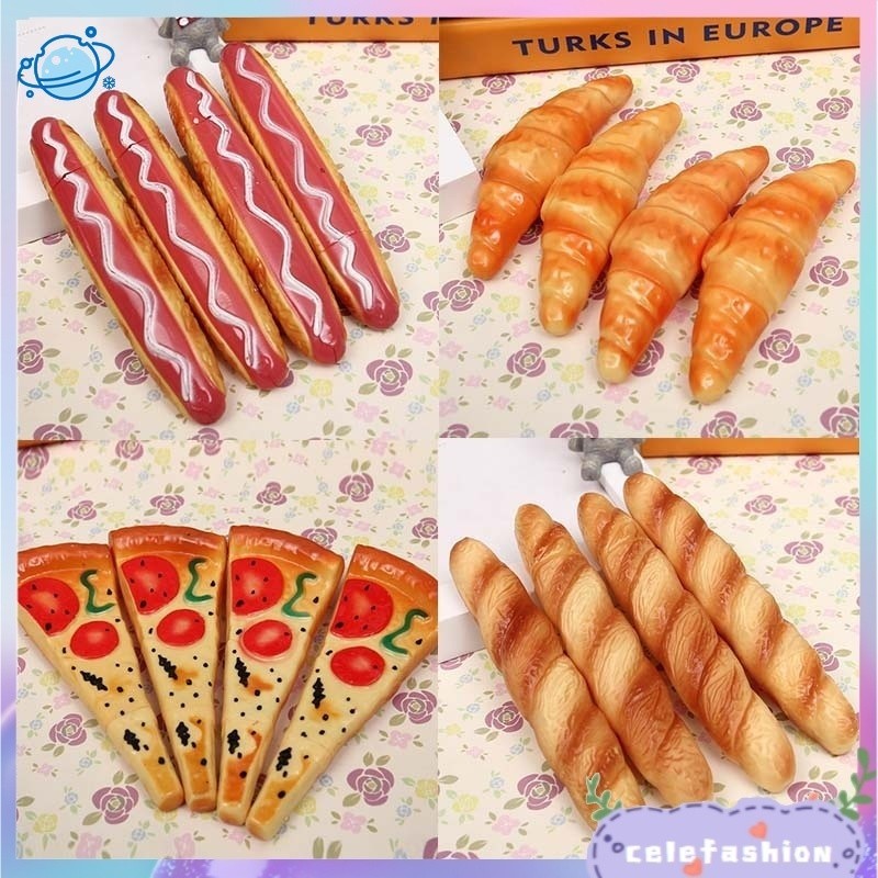 Bút bi Pizza mô phỏng bút bi hình bánh mì có nam châm CFH RYT